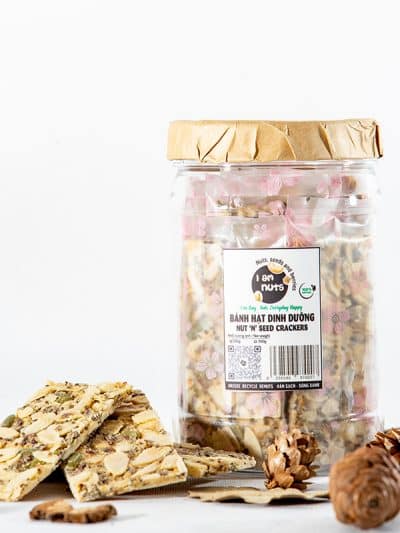 Bánh Hạt Dinh Dưỡng - Nuts & Seeds crackers